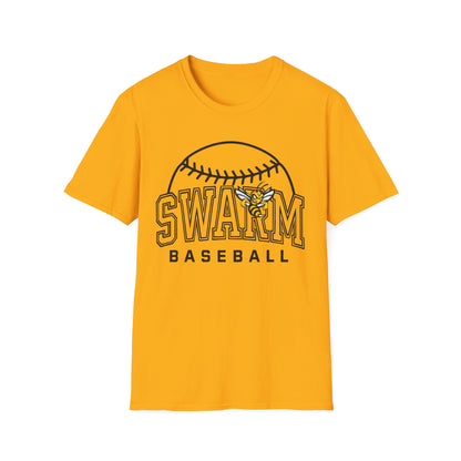 Swarm "⚾️" ADULT Baseball T-Shirt | Gildan Softstyle
