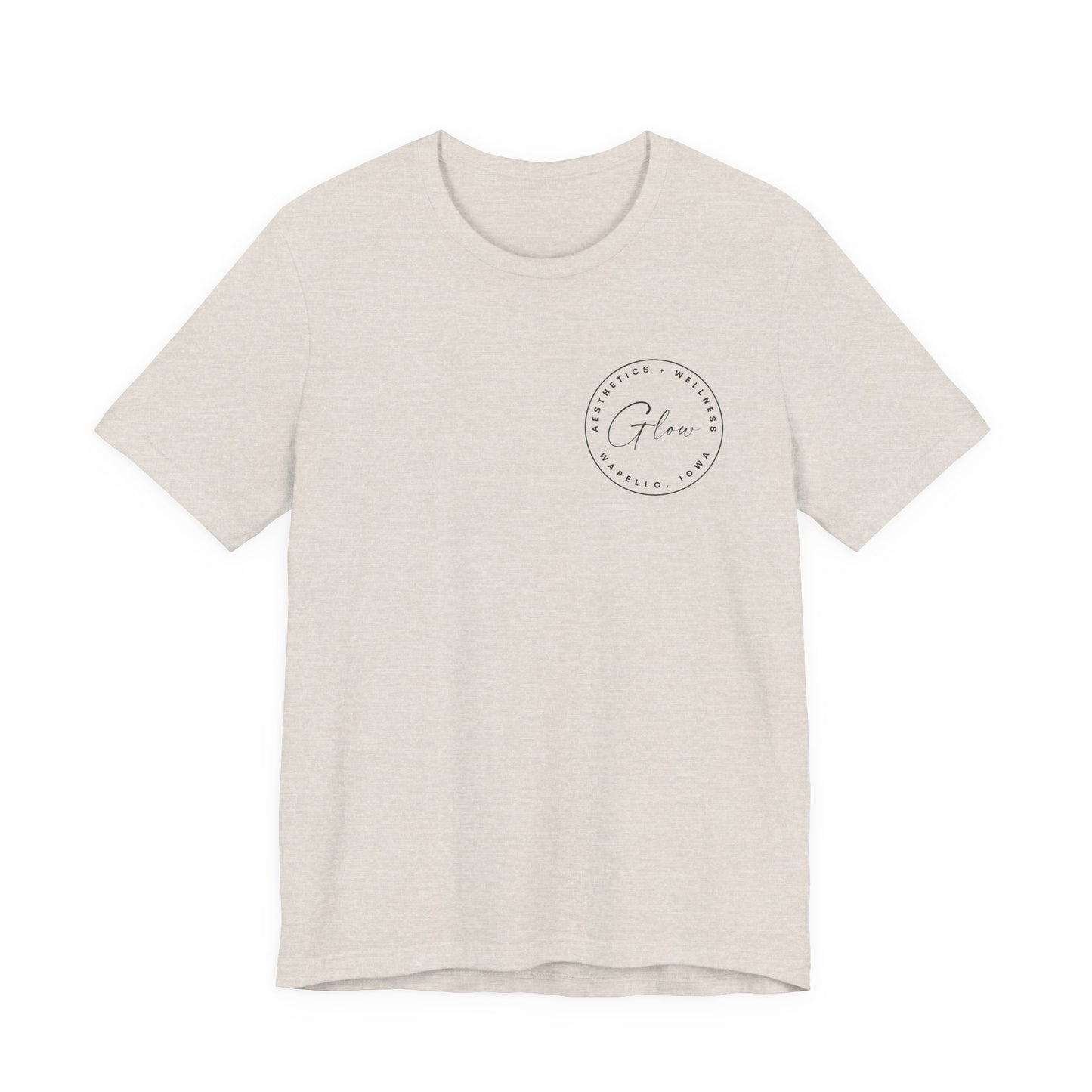 Glow Circle Logo FRONT/BACK | Bella Canvas