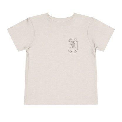 Abiding Acres Flower Farm TODDLER Tee | Bella Canvas