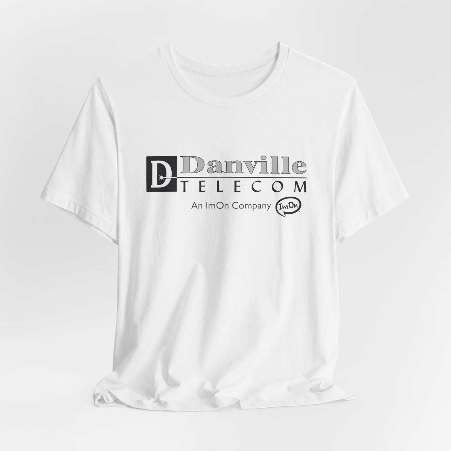 Danville Telecom ImOn Company | Black Logo | Bella Canvas