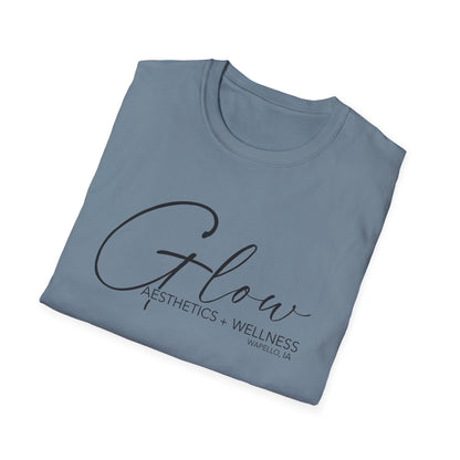Glow Logo FRONT T-Shirt | Gildan Soft-Style