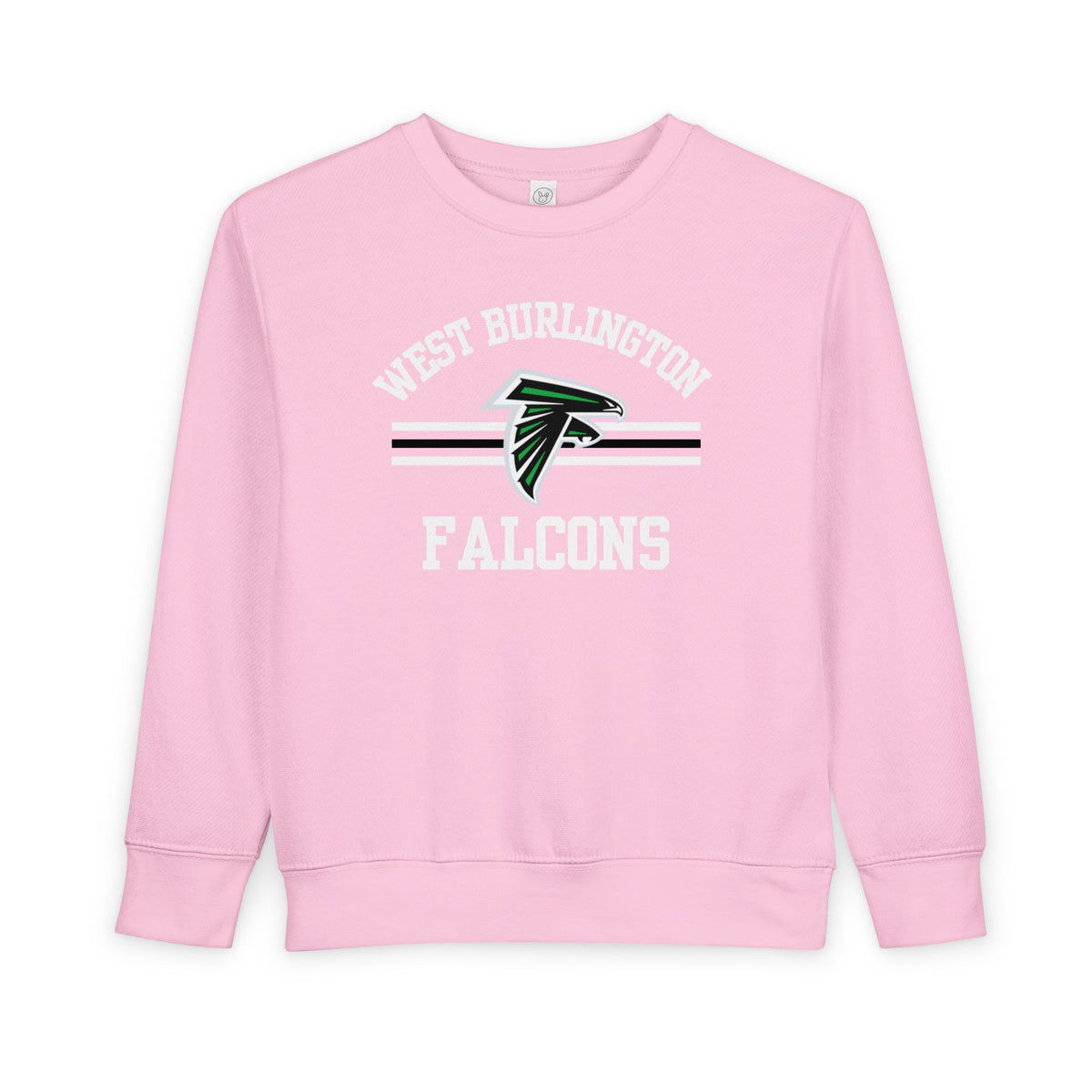 WB Falcons | Falcon Stripe | Toddler Crewneck | Rabbit Skins