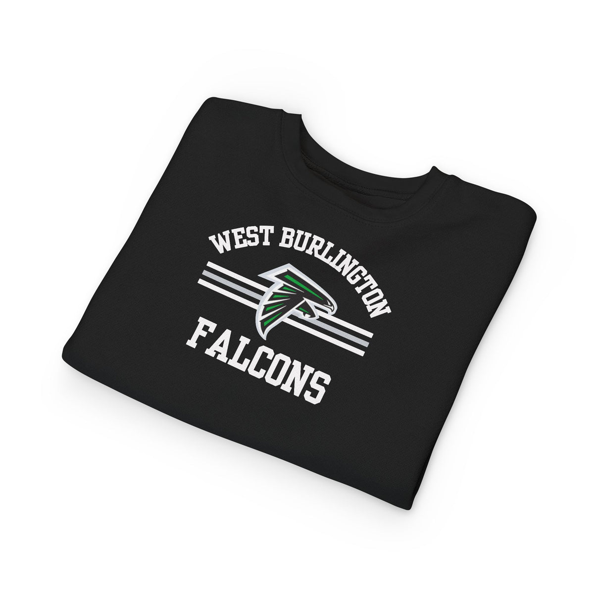 WB Falcons | Falcon Stripe | Toddler Crewneck | Rabbit Skins