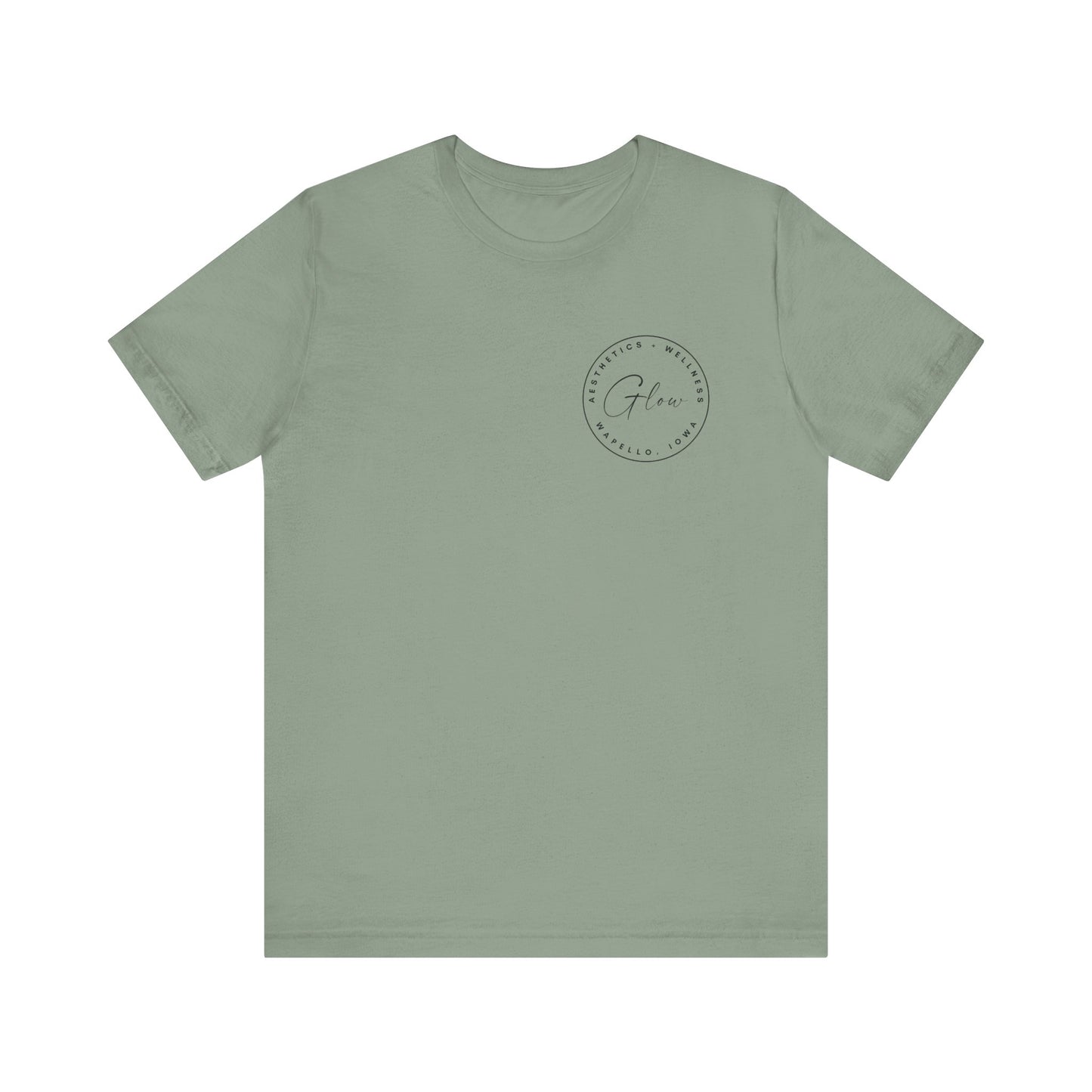 Glow Circle Logo FRONT/BACK | Bella Canvas