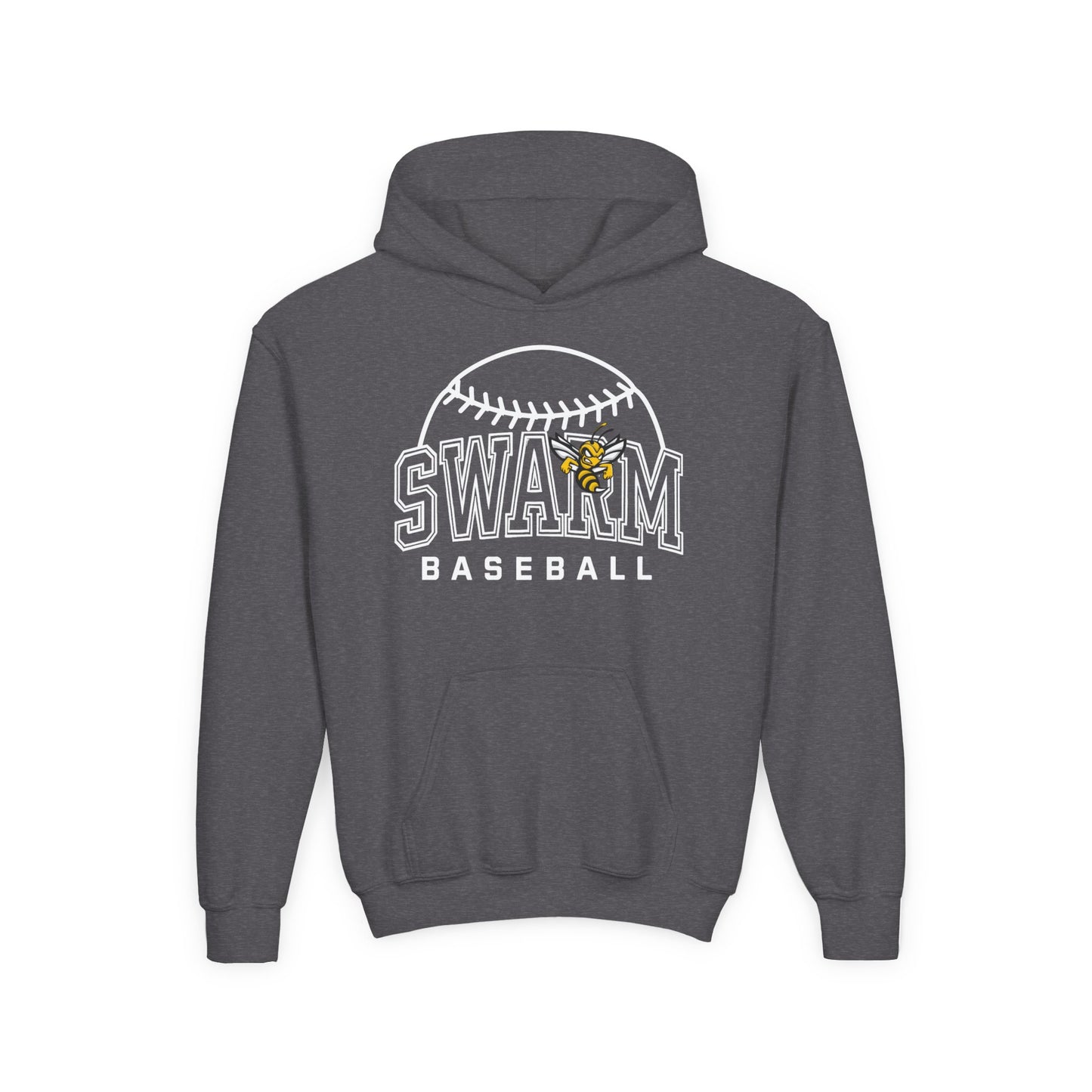 Swarm "⚾️" YOUTH baseball hoodie | Gildan Heavy Duty