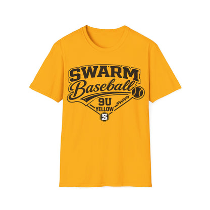 Swarm 9U "1" ADULT Baseball T-Shirt | Gildan Softstyle
