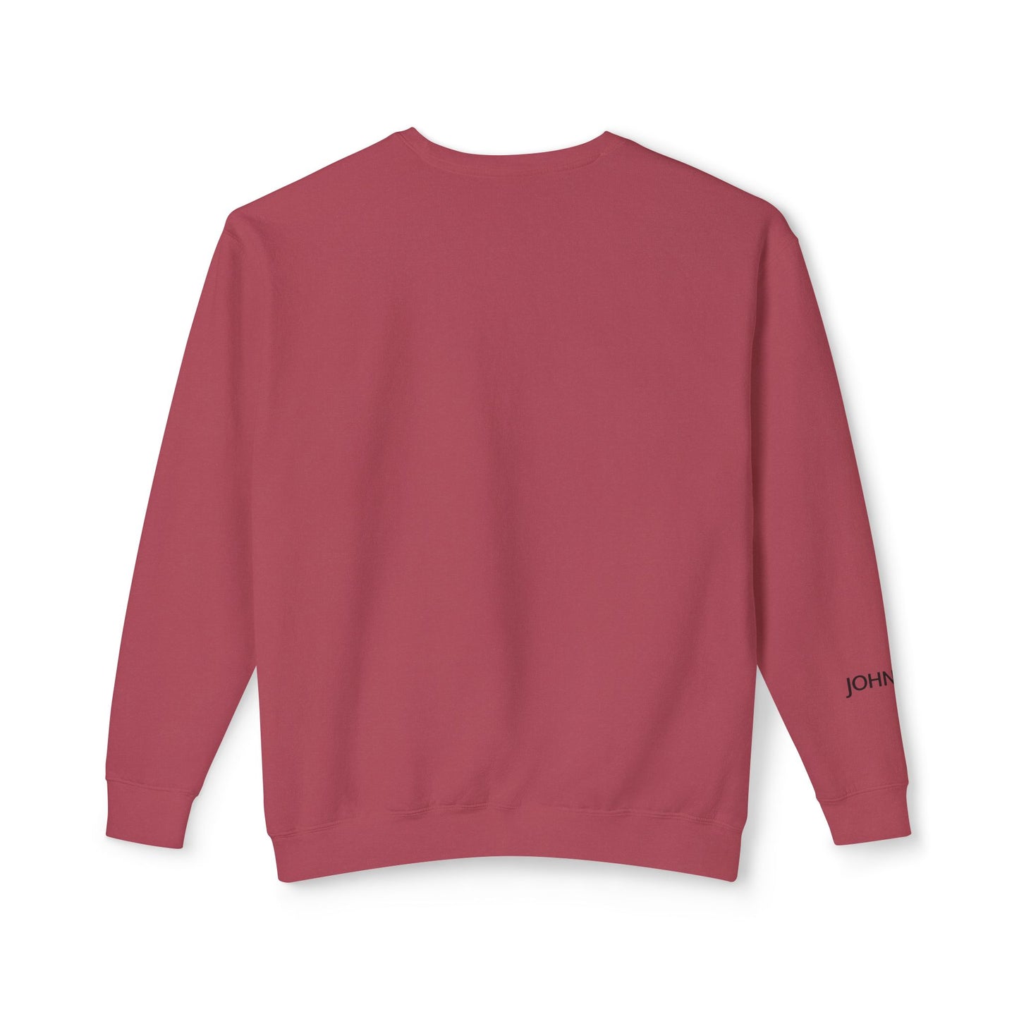 Abiding Acres Adult Crewneck | Printed JOHN 15:4 Sleeve | Comfort Colors