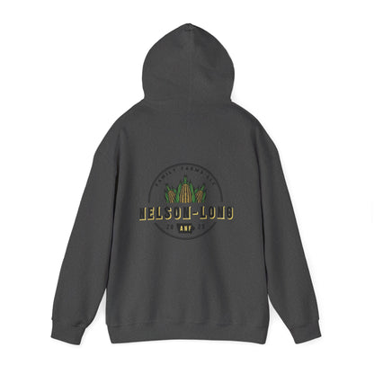Nelson-Long FRONT/BACK Hoodie | Gildan Heavy Duty