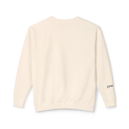 Abiding Acres Adult Crewneck | Printed JOHN 15:4 Sleeve | Comfort Colors