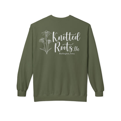 Knotted Roots  Wildflower Grow | Burlington IA Back Design| Gidan Softstyle