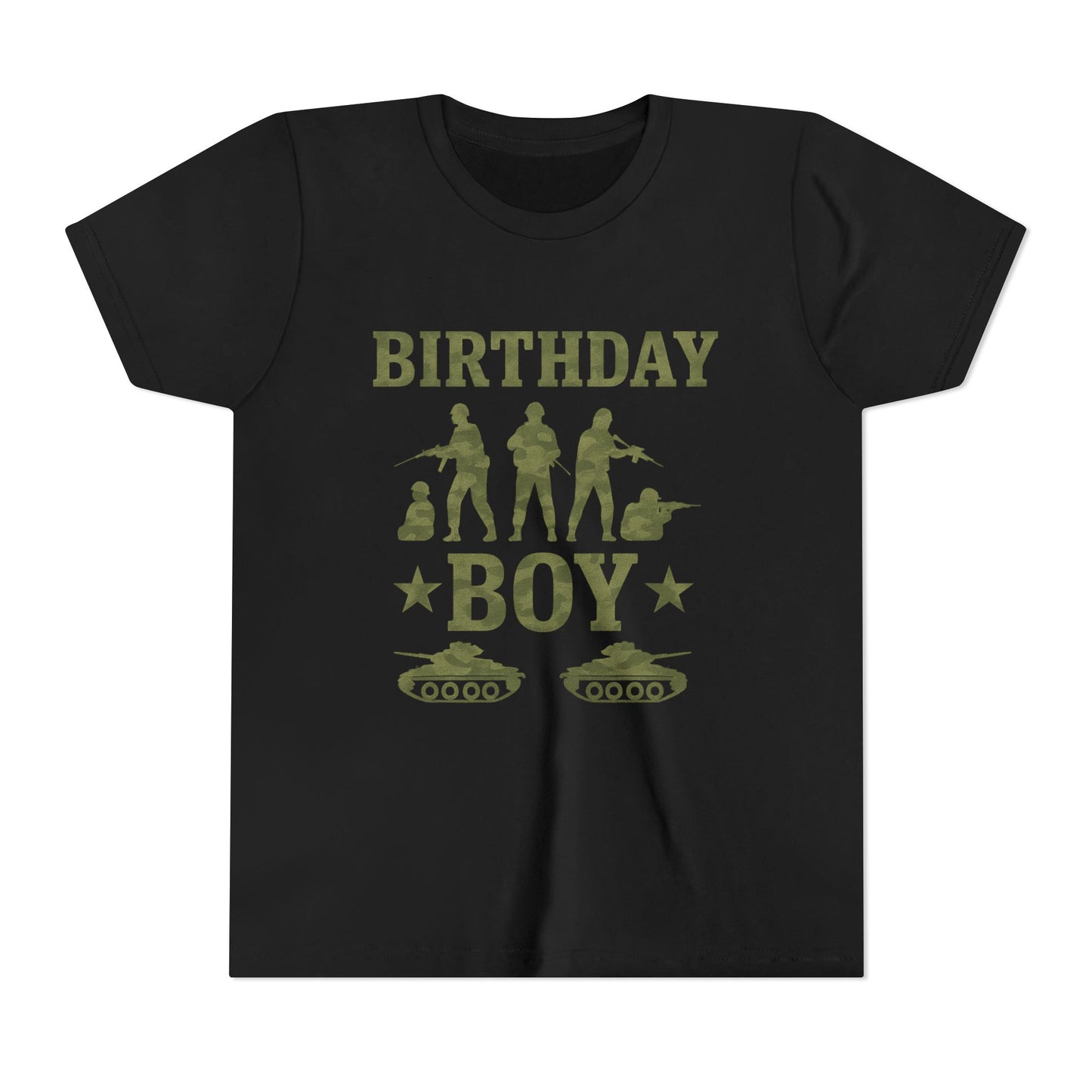 Birthday Boy Military Tee 🪖