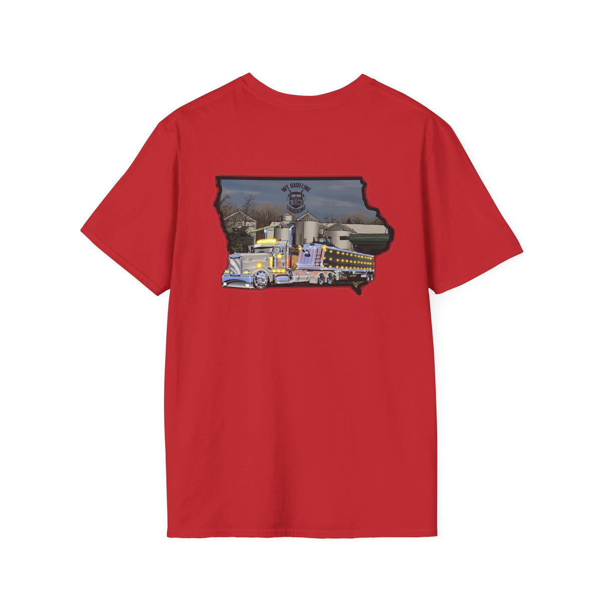 WT Gabeline Trucking Tee  #181 | Gildan Softstyle