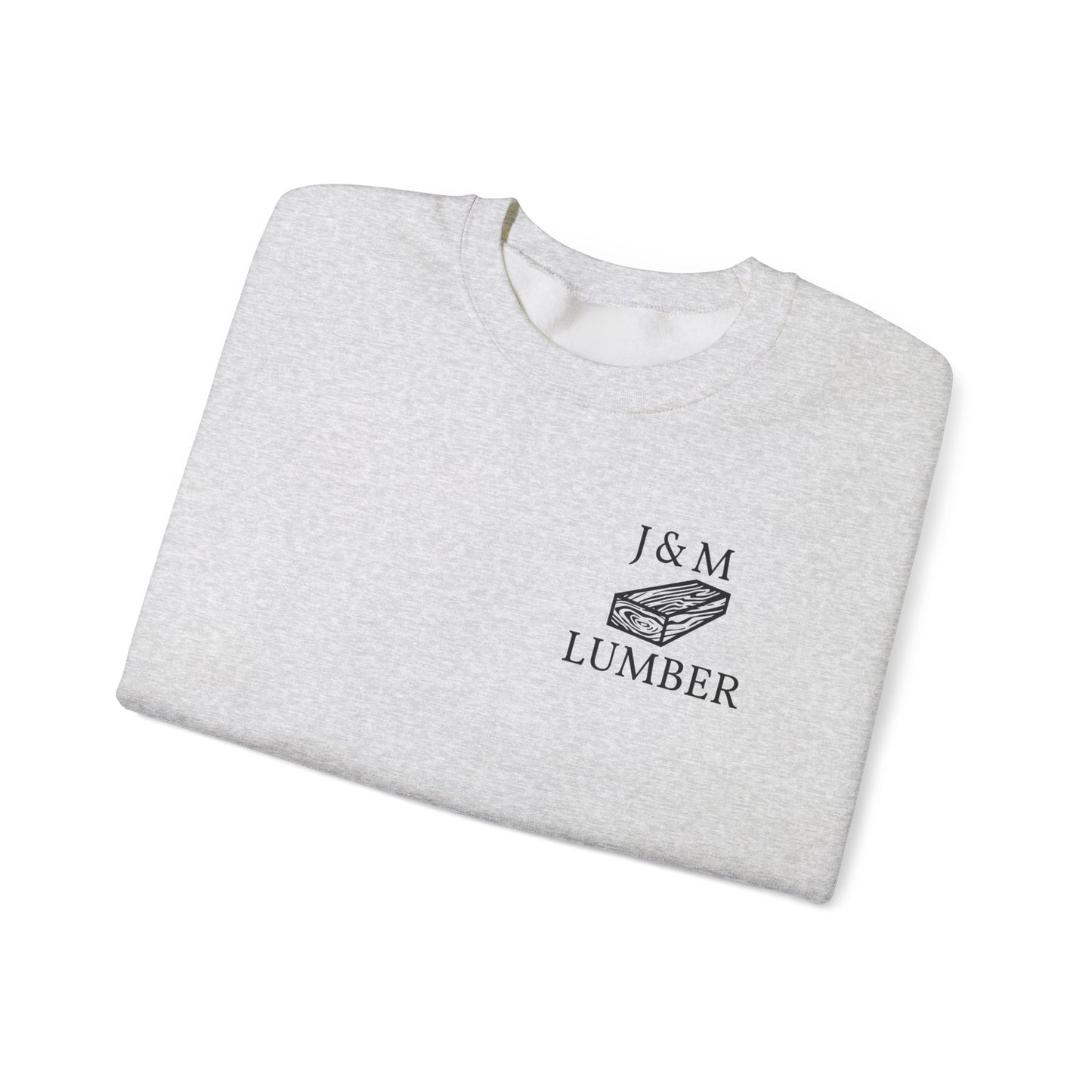 J&M Lumber Crewneck Sweatshirt - SEPT TOP SELLER