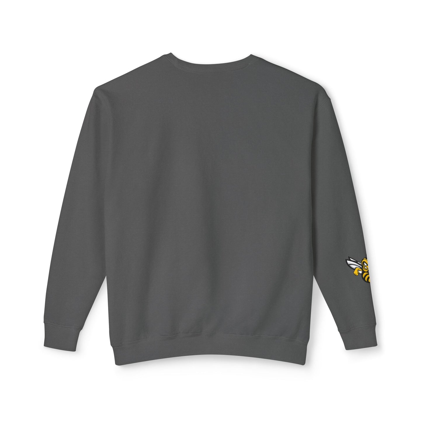 Swarm 9U "2" Lightweight Crewneck: Logo Sleeve | Comfort Colors