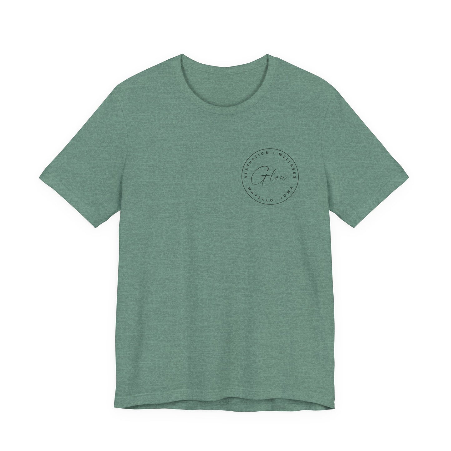 Glow Circle Logo FRONT/BACK | Bella Canvas