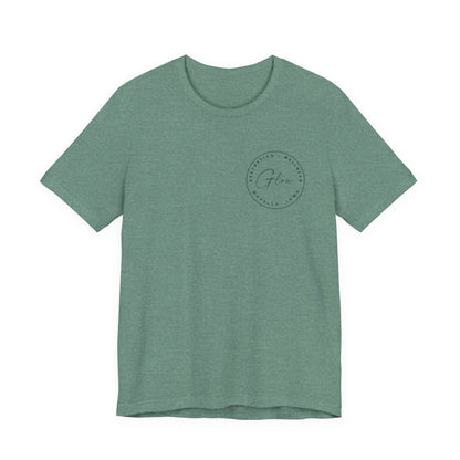 Glow Circle Logo FRONT/BACK | Bella Canvas