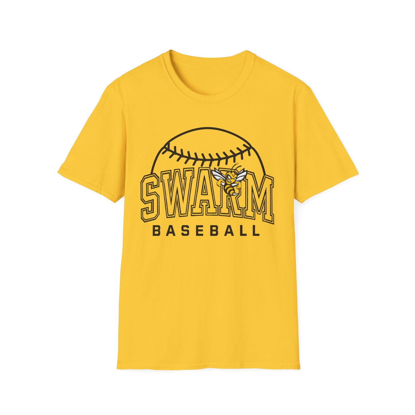 Swarm "⚾️" ADULT Baseball T-Shirt | Gildan Softstyle