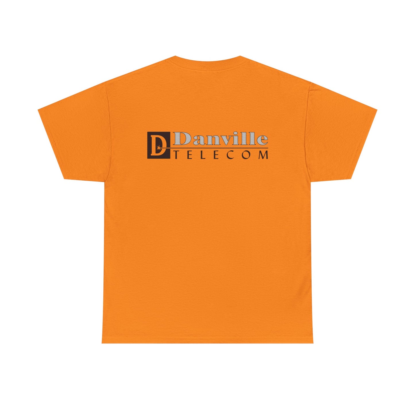 Danville Telecom Gildan Tee: Black Logo - OCT TOP SELLER