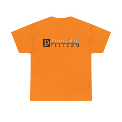 Danville Telecom Gildan Tee: Black Logo - OCT TOP SELLER