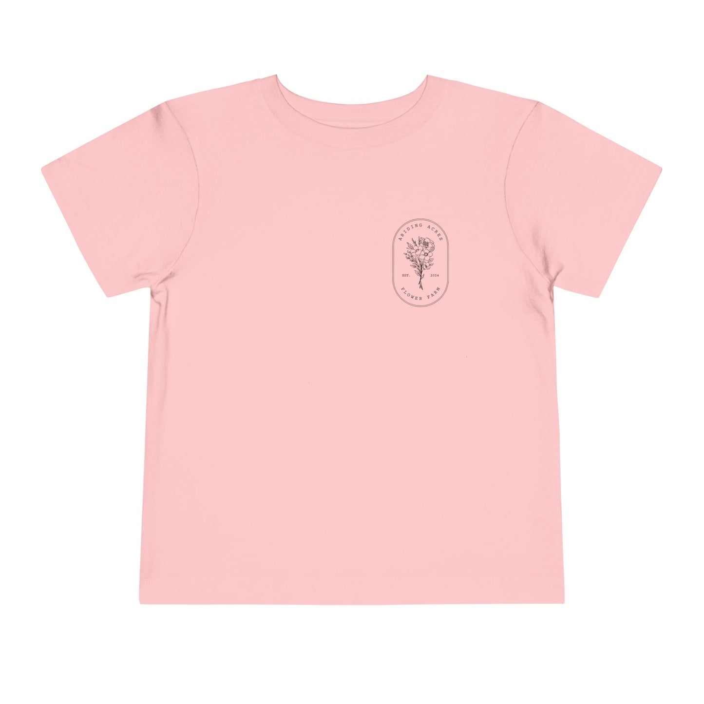 Abiding Acres Flower Farm TODDLER Tee | Bella Canvas