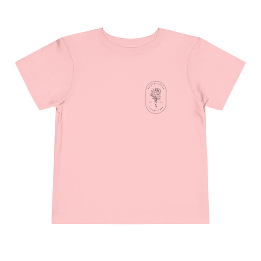 Abiding Acres Flower Farm TODDLER Tee | Bella Canvas