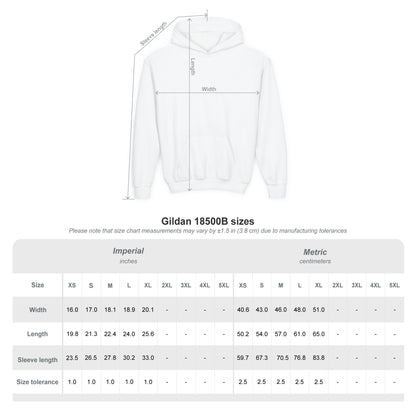 Swarm 9U "2" YOUTH baseball hoodie | Gildan Heavy Duty
