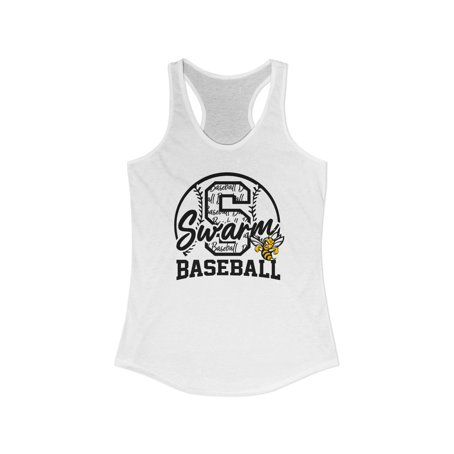 Swarm "S" Baseball Women's Racerback Tank | Next Level