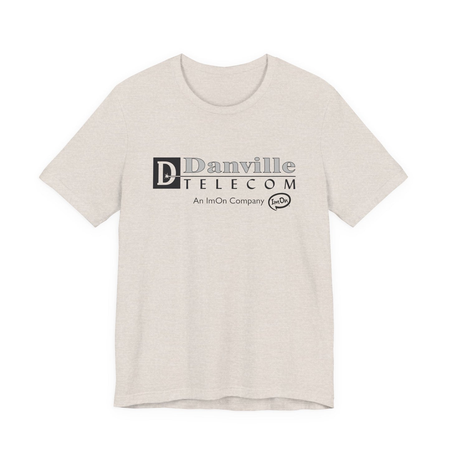 Danville Telecom ImOn Company | Black Logo | Bella Canvas