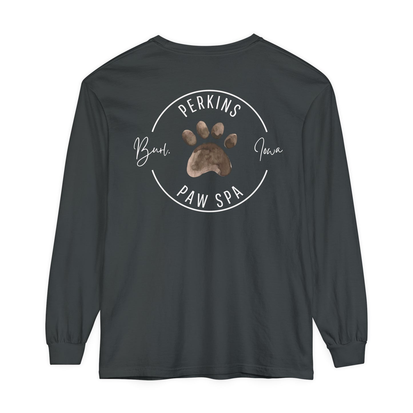 Perkins Paw Spa Long Sleeve Front/Back (2)
