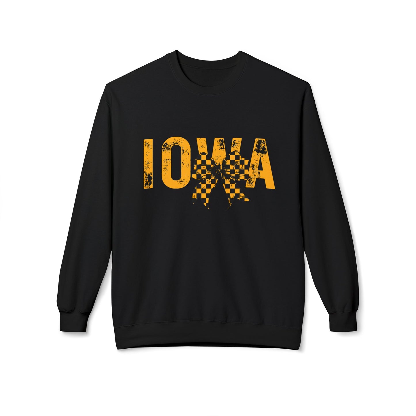 Iowa Coquette Bow Crewneck Sweatshirt