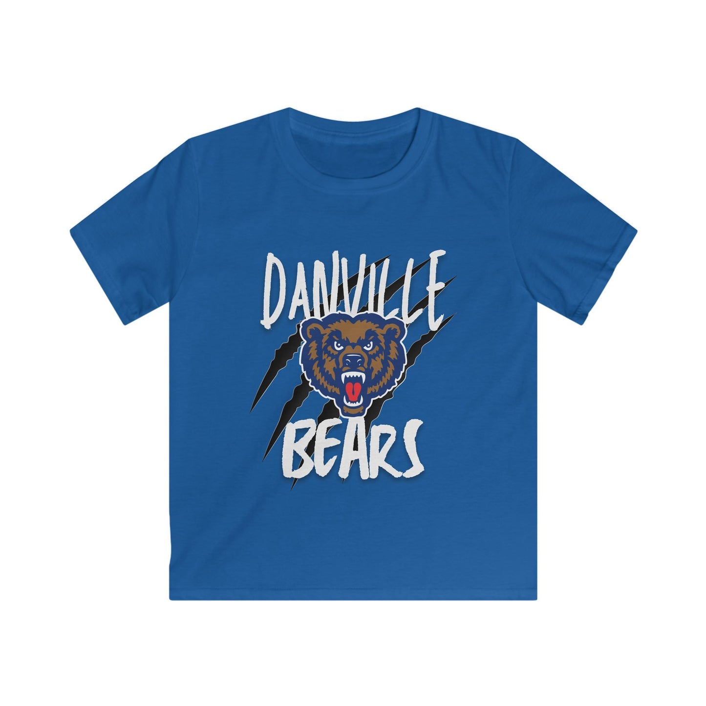 Danville Bears | Bear Claw | Youth Tee | Gildan Softstyle