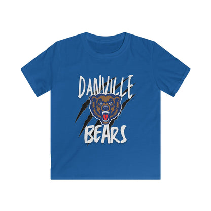 Danville Bears | Bear Claw | Youth Tee | Gildan Softstyle
