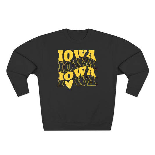 Iowa Heart Crewneck - Available Now