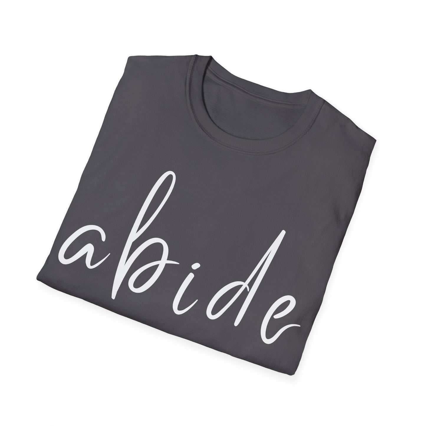 Abide JOHN 15:4 ADULT Tee | Gildan Softstyle