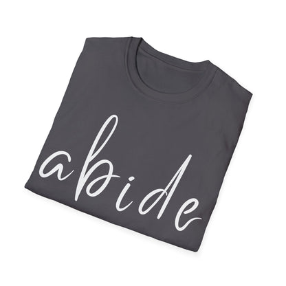 Abide JOHN 15:4 ADULT Tee | Gildan Softstyle