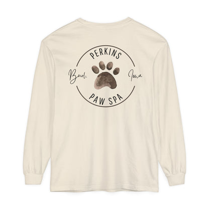 Perkins Paw Spa Long Sleeve Front/Back (2)