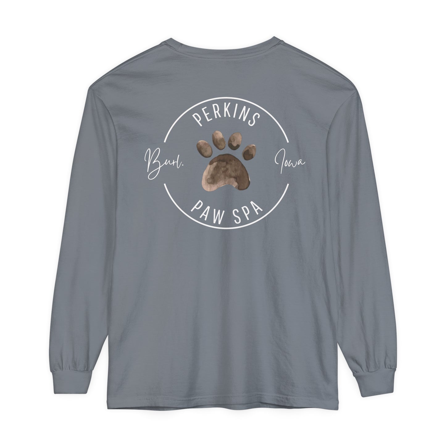 Perkins Paw Spa Long Sleeve Front/Back (2)
