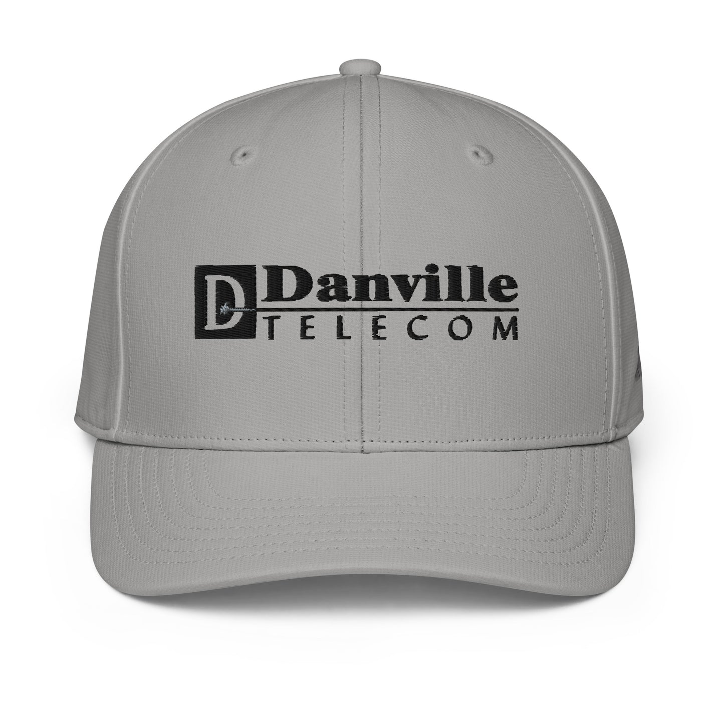 💡Danville Telecom Adidas Performance Hat: Black Logo/Grey Spark