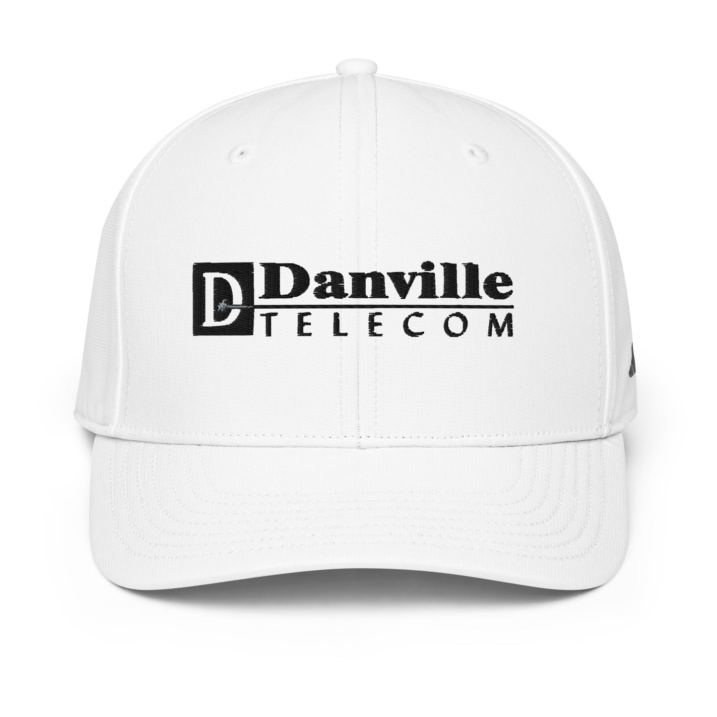 💡Danville Telecom Adidas Performance Hat: Black Logo/Grey Spark