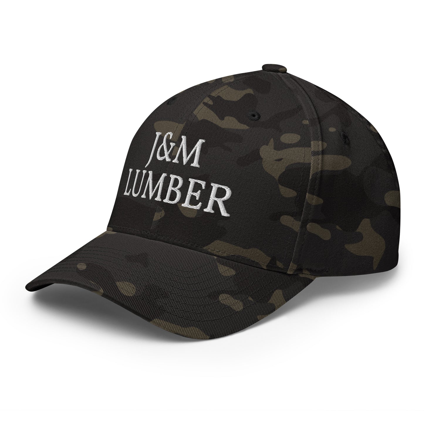 J&M Lumber Structured Twill Cap