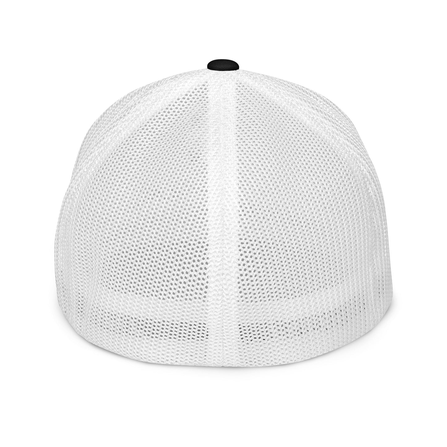 J&M Lumber White Logo Closed-back Trucker Hat