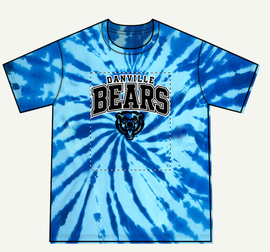 Danville Bears YOUTH Tie-Dye Tee | Port & Authority | IN STOCK