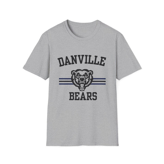 Danville Bears| Stripe | ADULT T-Shirt | Gildan Softstyle | IN STOCK