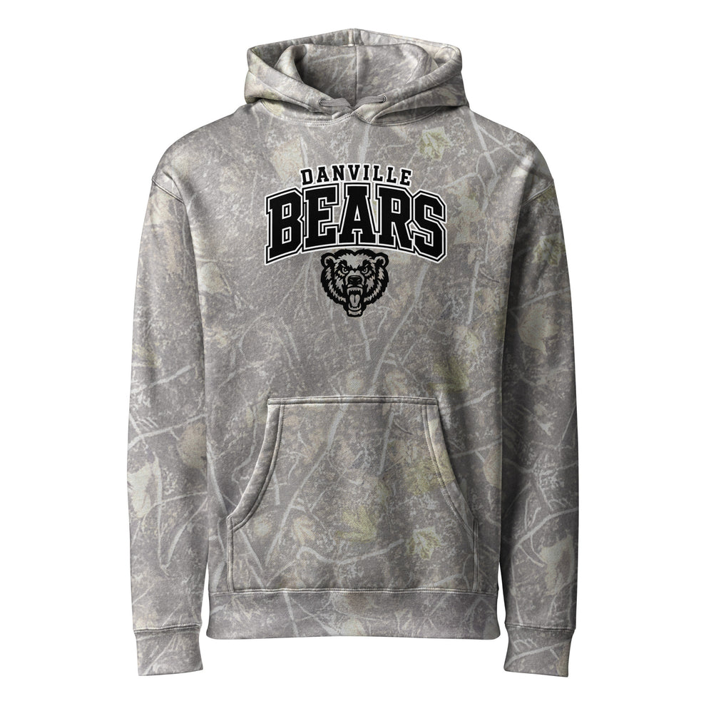 Danville Bears ADULT Camo Hoodie | IN STOCK