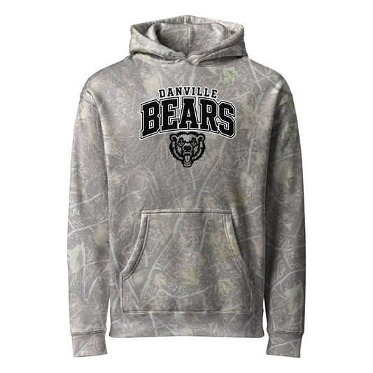 Danville Bears ADULT Camo Hoodie | IN STOCK