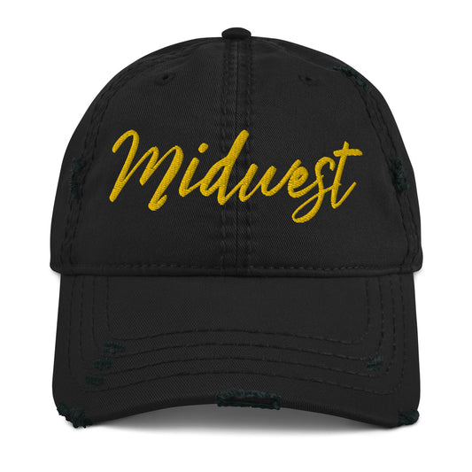Midwest Distressed Hat - AVAILABLE NOW