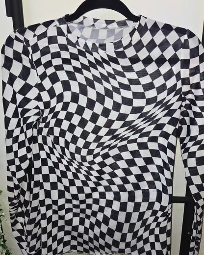 Mesh Long Sleeve