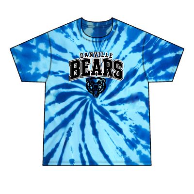 Danville Bears Tie Dye Tee