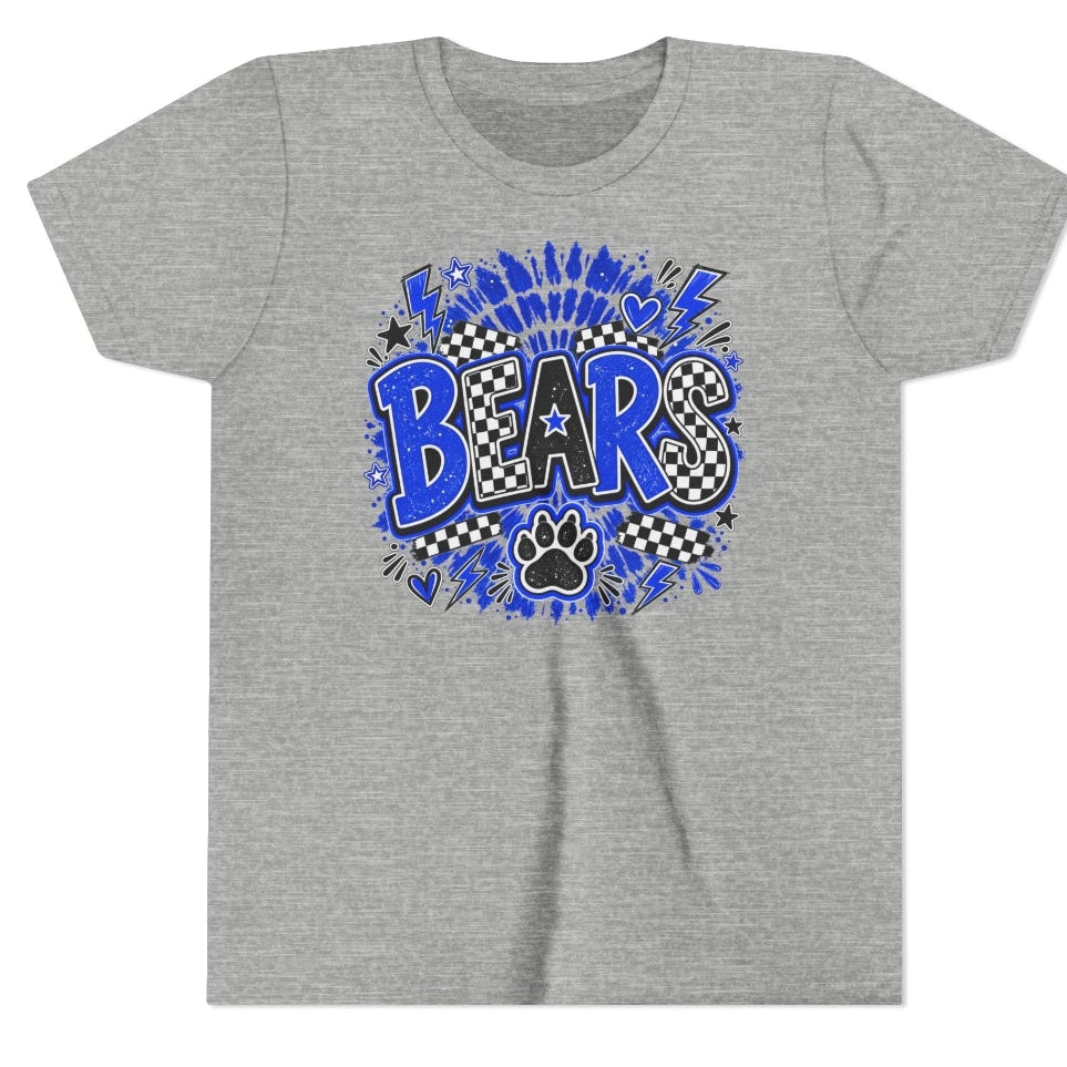 Danville Bears | Bears Burst | Youth Tee | Bella Canvas | In Stock