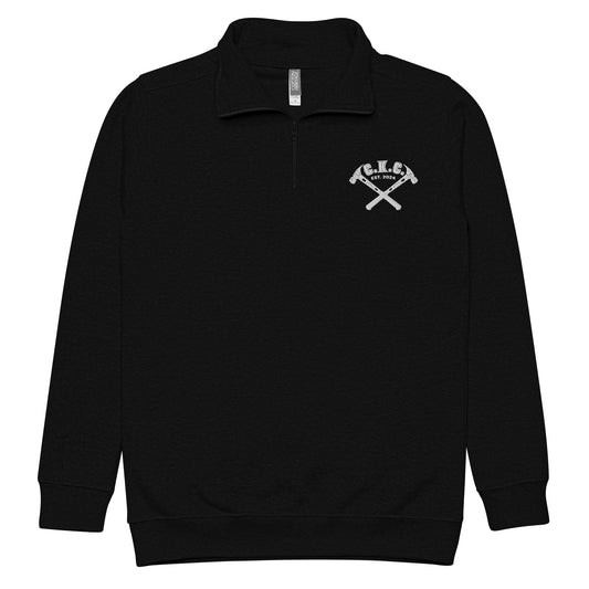 CKC 3/4 Zip-Up Embroidered Pullover